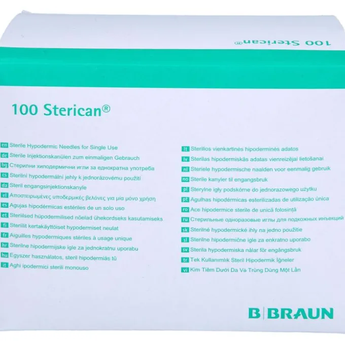 STERICAN Einmalkanüle 27 G 12 mm 100 St