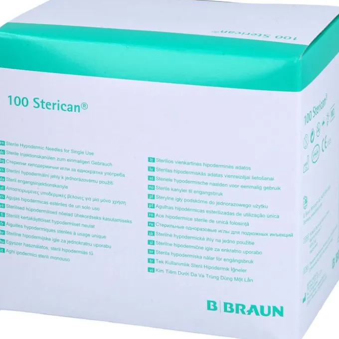 STERICAN Einmalkanüle 22 G 50 mm 100 St