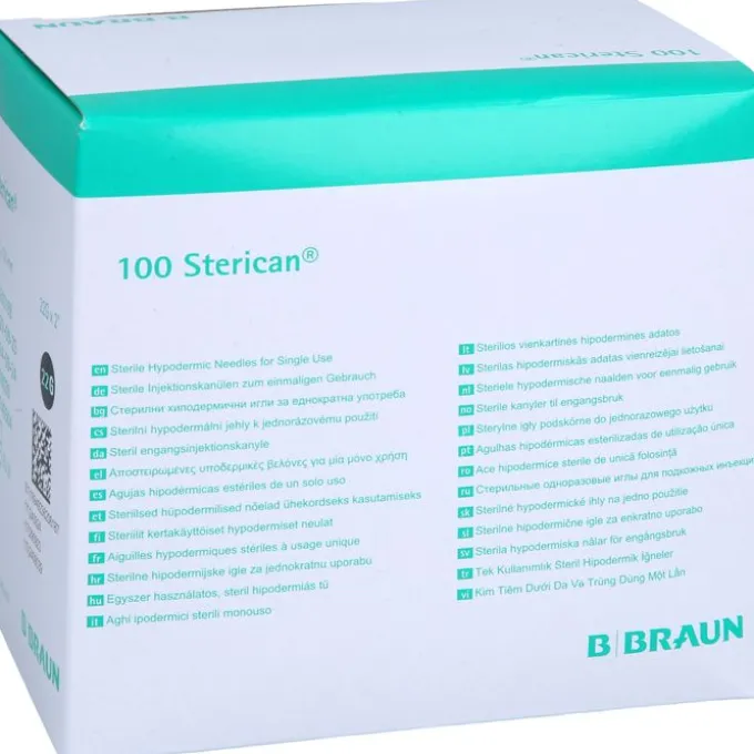 STERICAN Einmalkanüle 22 G 50 mm 100 St