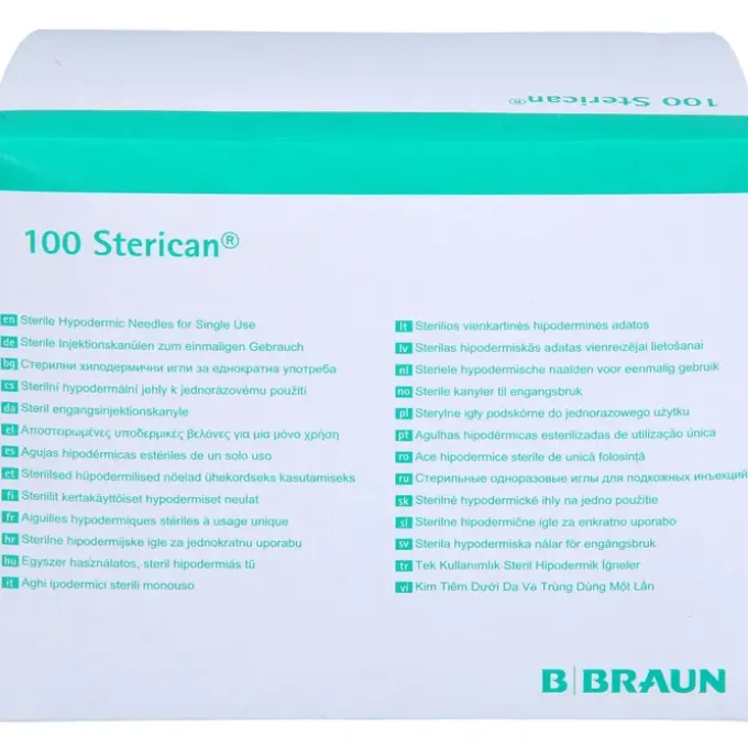 STERICAN Einmalkanüle 23 G 25 mm 100 St