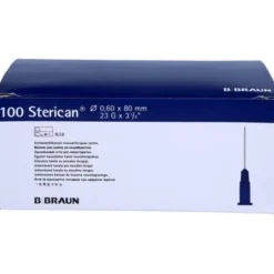 STERICAN Einmalkanüle 23 Gx3 1/5 0,6x80 mm 100 St