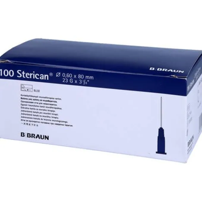 STERICAN Einmalkanüle 23 Gx3 1/5 0,6x80 mm 100 St