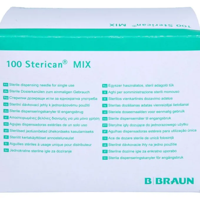 STERICAN Mix Einmalkan.18 G 40 mm halbstumpf 100 St