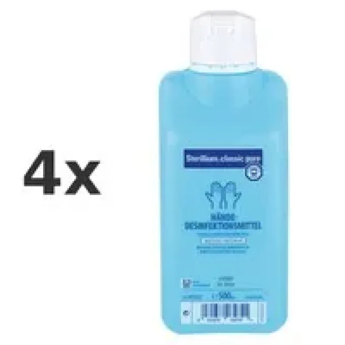 Sterillium Classic Pure Händedesinfektion Lsg. 500ml 4x 500 ml