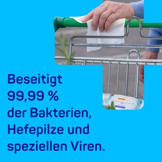 STERILLIUM 2in1 wipes Hand- u.Flächendesinfektion 15 St