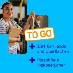 STERILLIUM 2in1 wipes Hand- u.Flächendesinfektion 15 St