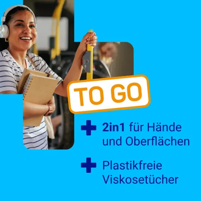 STERILLIUM 2in1 wipes Hand- u.Flächendesinfektion 15 St