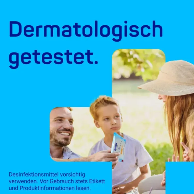 STERILLIUM 2in1 wipes Hand- u.Flächendesinfektion 15 St