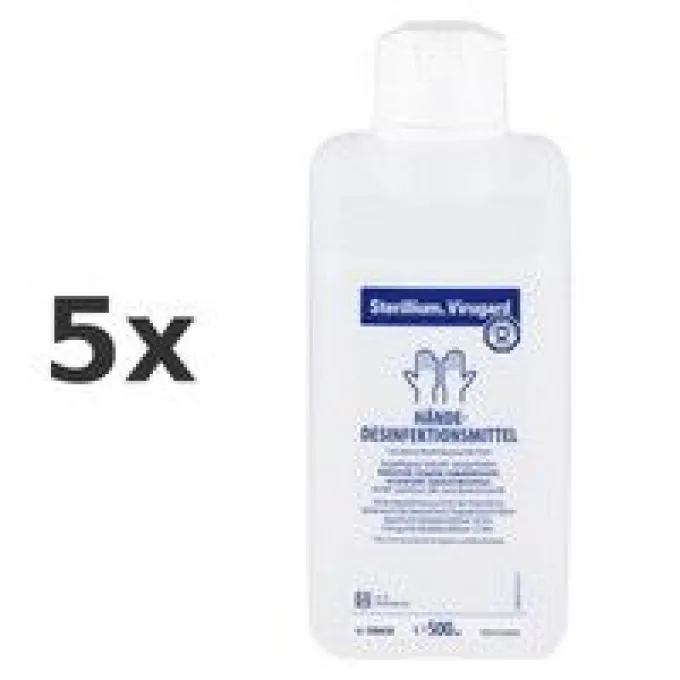 Sterillium Virugard Händedesinfektion Lösung 500ml 5x 500 ml