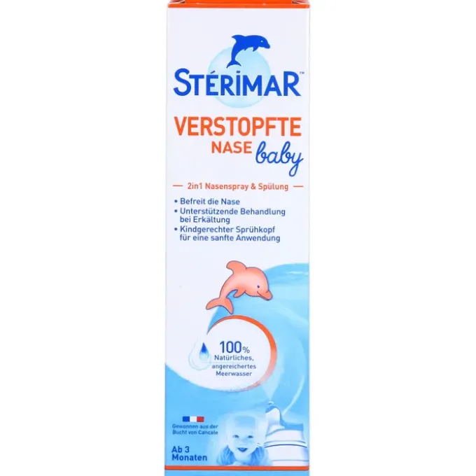 STERIMAR Nasenspray verstopfte Nase Baby ab 3 Mon. 100 ml