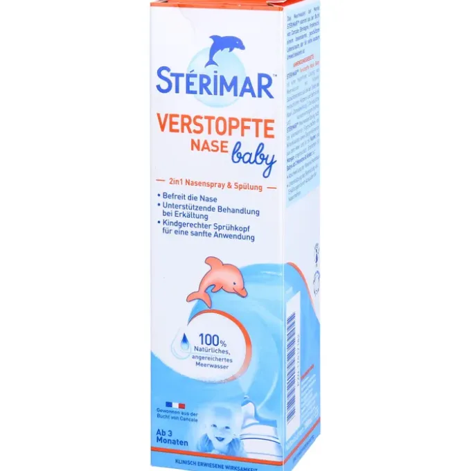 STERIMAR Nasenspray verstopfte Nase Baby ab 3 Mon. 100 ml