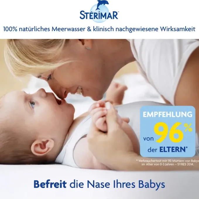 STERIMAR Nasenspray verstopfte Nase Baby ab 3 Mon. 100 ml