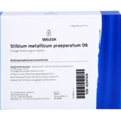 STIBIUM METALLICUM PRAEPARATUM D 6 Ampullen 5X10 ml