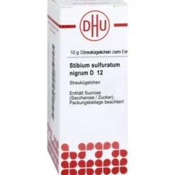 STIBIUM SULFURATUM NIGRUM D 12 Globuli 10 g