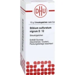 STIBIUM SULFURATUM NIGRUM D 12 Globuli 10 g