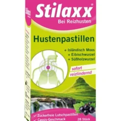 STILAXX Hustenpastillen Isländisch Moos 28 St