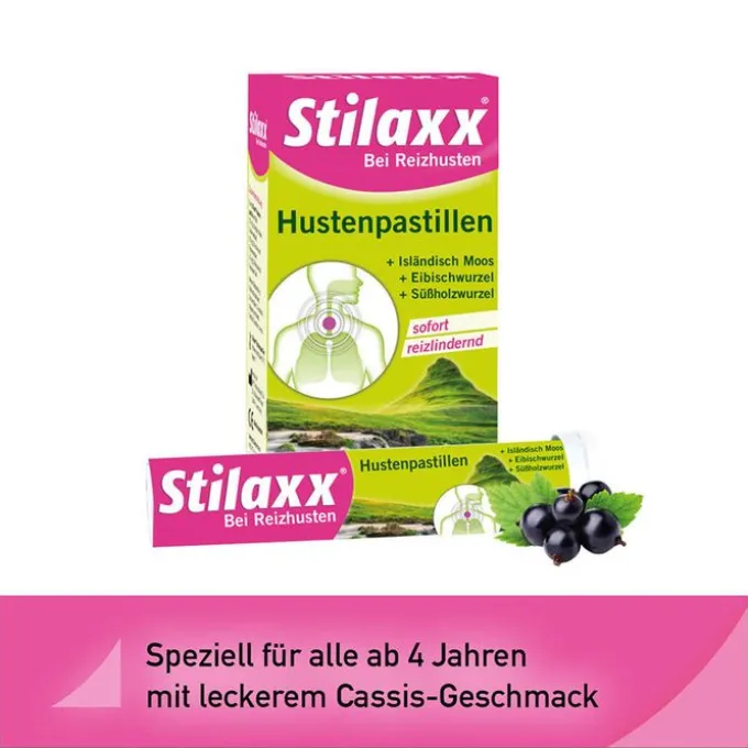 STILAXX Hustenpastillen Isländisch Moos 28 St