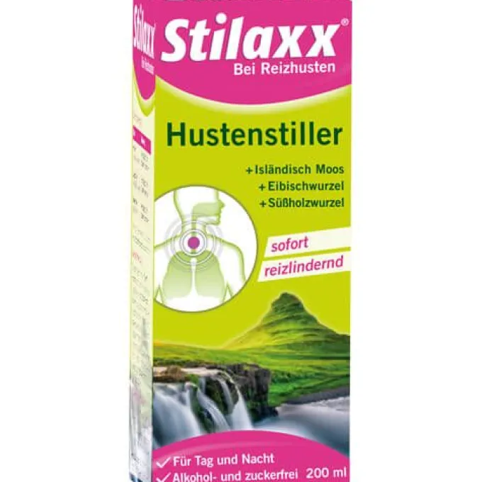 STILAXX Hustenstiller Isländisch Moos Erwachsene 200 ml