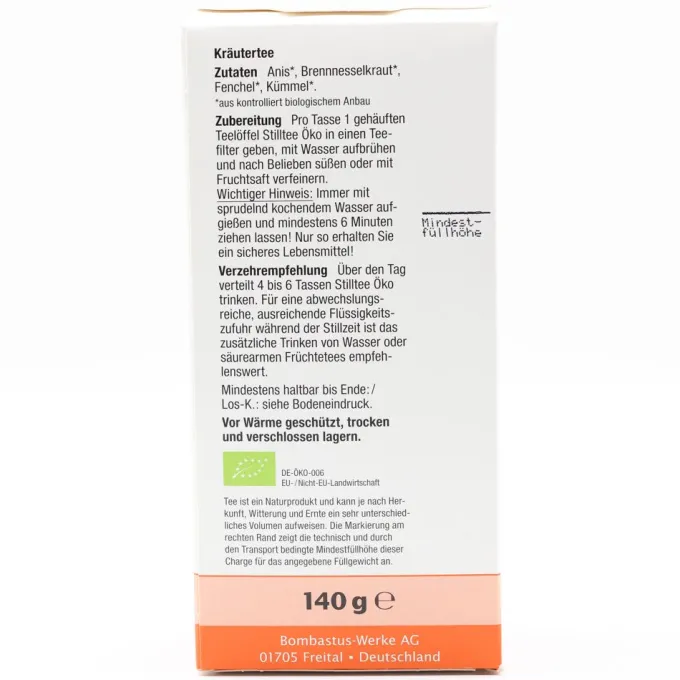 STILLTEE öko 140 g
