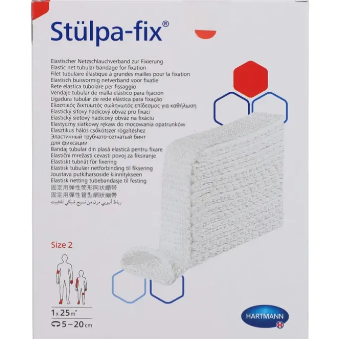 STÜLPA Fix Gr.2 Mehrfing./Kdr.Arm/-Bein 25 m Netz. 1 St