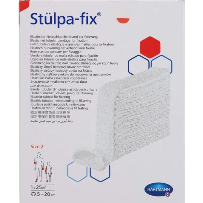 STÜLPA Fix Gr.2 Mehrfing./Kdr.Arm/-Bein 25 m Netz. 1 St