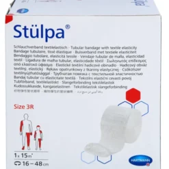 STÜLPA Rolle 3R 8 cmx15 m Fuß/Arm/K.Kopf 1 St