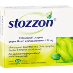 STOZZON Chlorophyll überzogene Tabletten 100 St