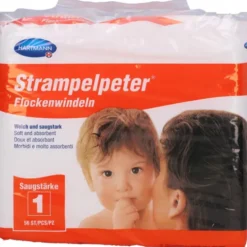 STRAMPELPETER Flockenwindeln Saugstärke 1 56 St