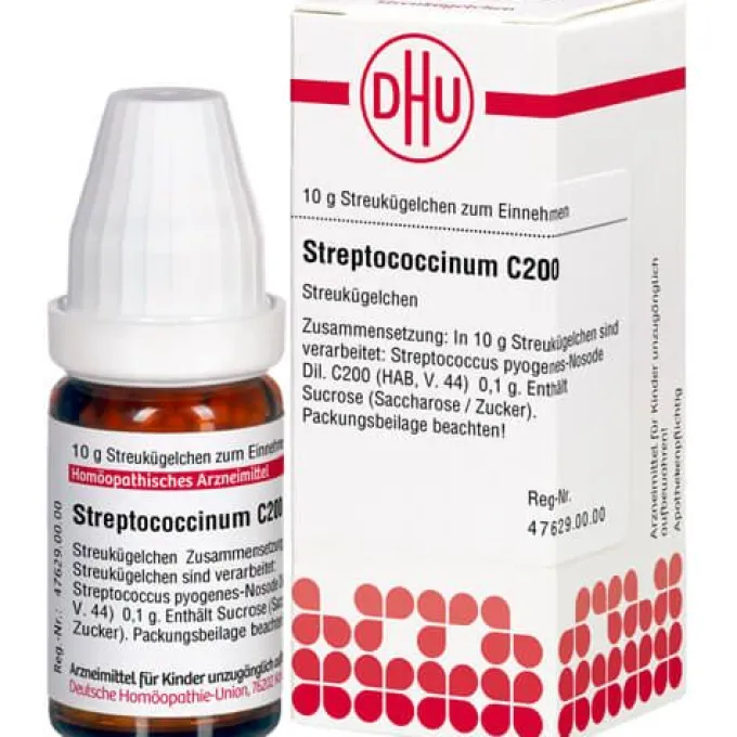 STREPTOCOCCINUM C 200 Globuli 10 g