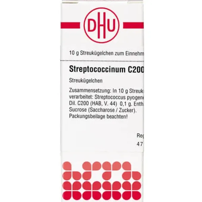 STREPTOCOCCINUM C 200 Globuli 10 g