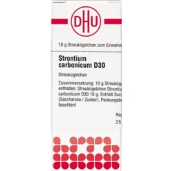 STRONTIUM CARBONICUM D 30 Globuli 10 g