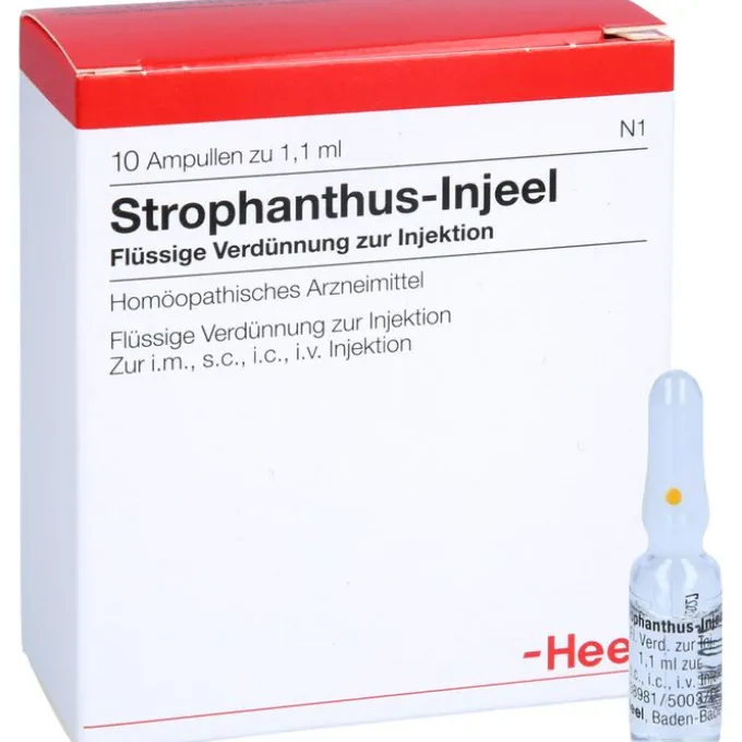 STROPHANTHUS INJEEL Ampullen 10 St