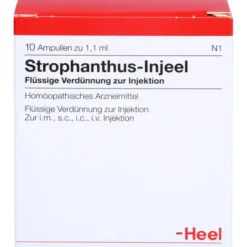 STROPHANTHUS INJEEL Ampullen 10 St