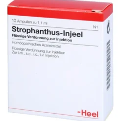STROPHANTHUS INJEEL Ampullen 10 St