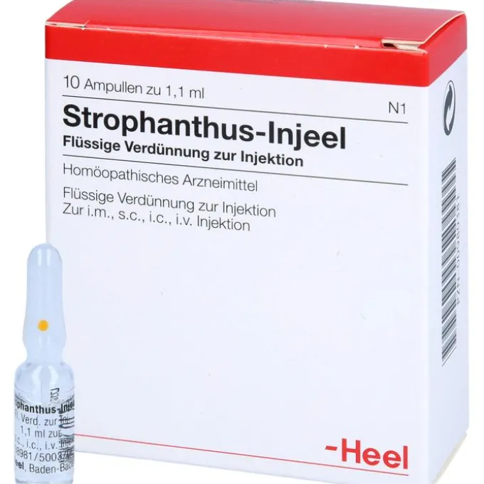 STROPHANTHUS INJEEL Ampullen 10 St