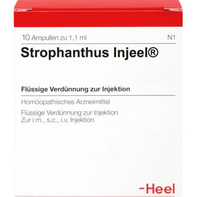 STROPHANTHUS INJEEL Ampullen 10 St