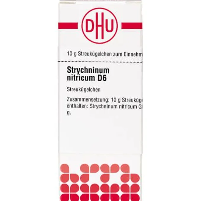 STRYCHNINUM NITRICUM D 6 Globuli 10 g
