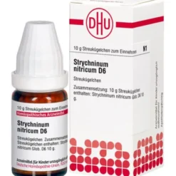 STRYCHNINUM NITRICUM D 6 Globuli 10 g