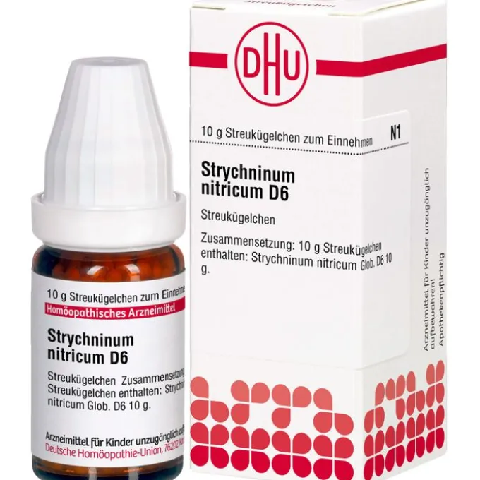 STRYCHNINUM NITRICUM D 6 Globuli 10 g