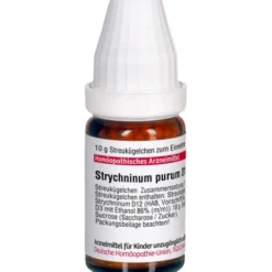 STRYCHNINUM PURUM D 12 Globuli 10 g
