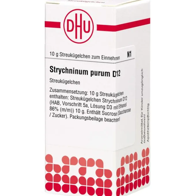 STRYCHNINUM PURUM D 12 Globuli 10 g