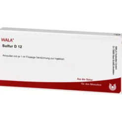 SULFUR D 12 Ampullen 10X1 ml