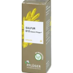 SULFUR D 12 Globuli Pflüger Globulispender 10 g