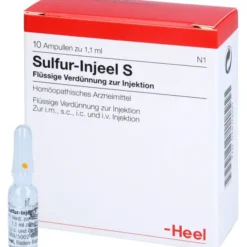 SULFUR INJEEL S Ampullen 10 St