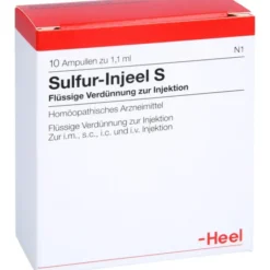 SULFUR INJEEL S Ampullen 10 St