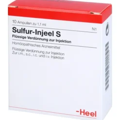 SULFUR INJEEL S Ampullen 10 St