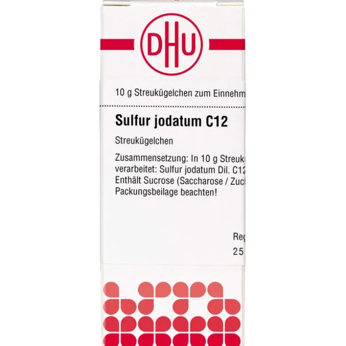 SULFUR JODATUM C 12 Globuli 10 g
