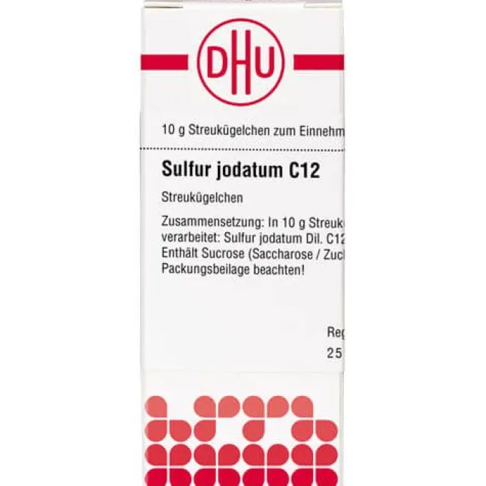 SULFUR JODATUM C 12 Globuli 10 g