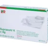 SUPRASORB A+Ag Antimik.Cal.Alginat Kompr.5x5 cm 10 St