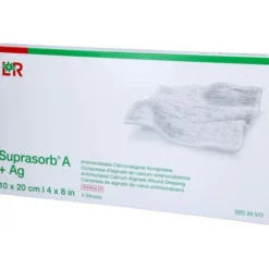 SUPRASORB A+Ag Antimik.Cal.Alginat Kompr.10x20 cm 5 St